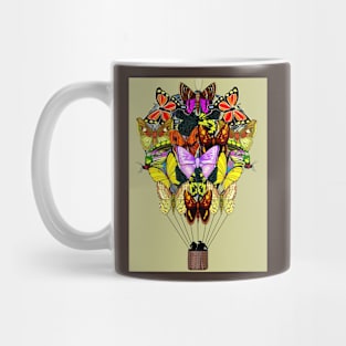 Butterfly Balloon Abstract Fantasy Print Mug